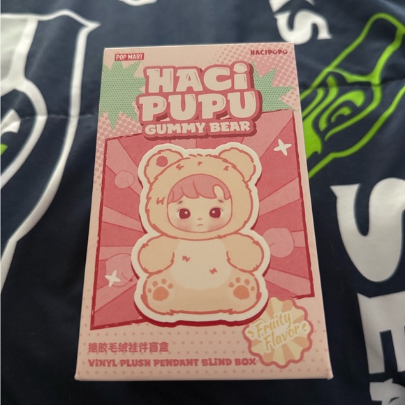 Pop Mart HACIPUPU Gummy Bear Series Vinyl Plush Pendant Single Blind Box - Picture 2 of 7